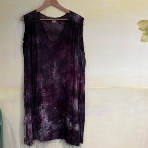 Beautiful shades of purple Love Tanjane dress/coverup NWOT